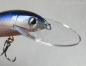 Preview: KARIKKO RÄMINÄ Wobbler 12 cm, Farbe: Navy Blue Shadow 014, schwimmend mit Rasselkugel, von Suomen Uistin The Finnish Lure Company (Jarmo Rapala)